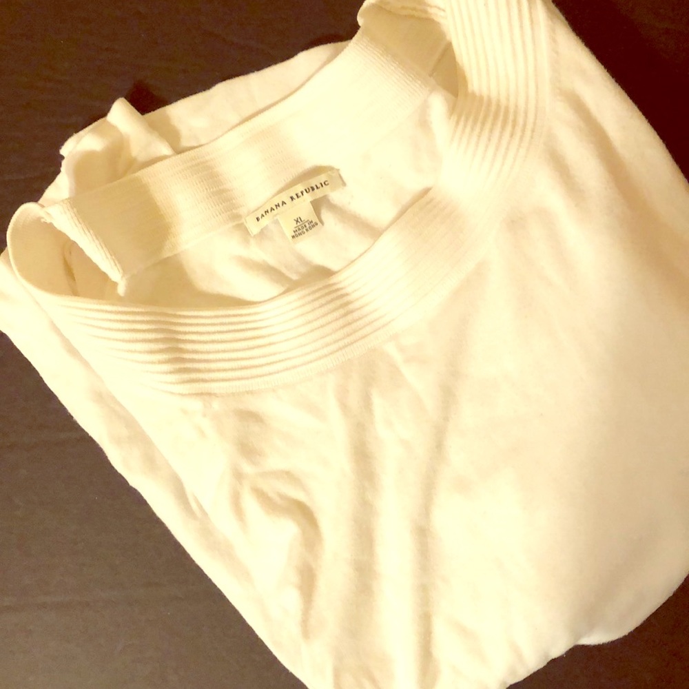Banana Republic White Tunic